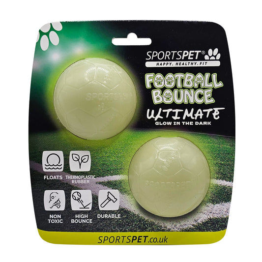 Trade Show Special - Ultimate Glow in the Dark Football Bounce 2pk x 5