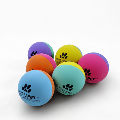 SPORTSPET High Bounce 60mm Balls 6 pack