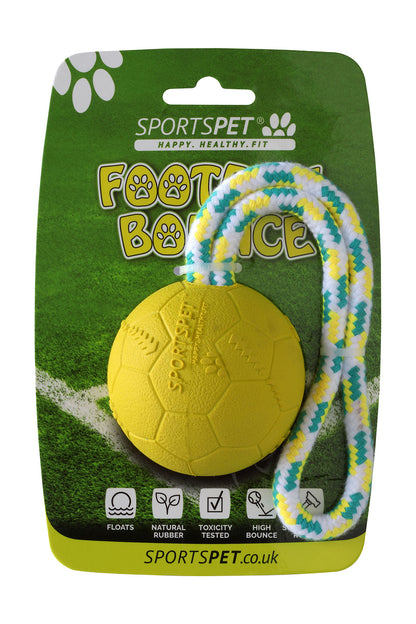 SPORTSPET Football Bounce on a Rope